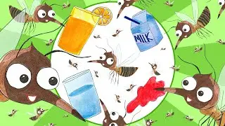 🦟THIRSTY MOSQUITOES🦟 | Tiny/Small/Big/Giant | Song for Children