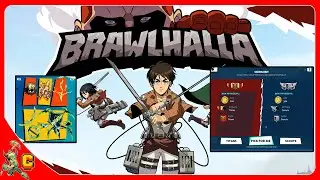 &iexcl;&iexcl;BRAWLHALLA x ATTACK ON TITAN: Todos los reveals, t&iacute;tulo gratis y Skirmishes!