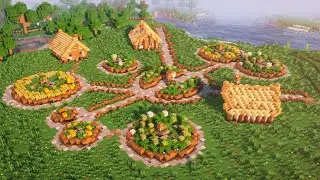 How to build an amazing Medieval Village in Minecraft | Tutorial