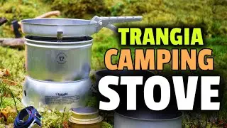 The Best Trangia Alcohol Stove for Ultralight Backpacking || Cooking Savoury Pancake Stack With It