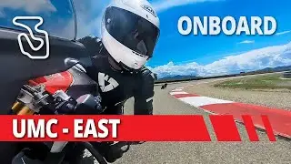 Utah Motorsports Campus - East - Onboard Motorcycle Lap