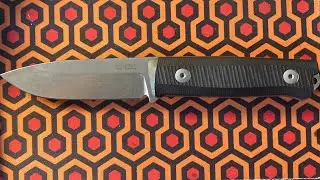 LionSteel B40 Bushcraft Knife Black G-10 Sleipner Steel