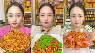 Rainbow Fish Roe ASMR Eating Sounds | Colorful Texture Mukbang #303