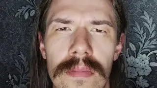 Как правильно укладывать усы воском #mustache #усы