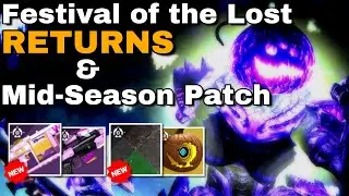 Festival of the Lost BEGINS, Update 7.2.5, Eververse Loot, and Weekly Info | Destiny 2 Weekly Reset