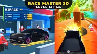 Race Master 3D Gameplay Level 131 - 135