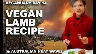 Vegan Australian Rack of Lamb Recipe (and a heat wave)