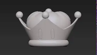 Bowsette Crown 3d model // #3dprinting #cosplay