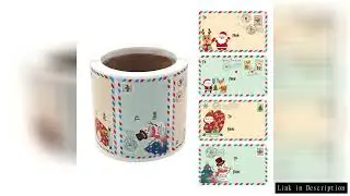 250 Pcs Christmas Tags Self Adhesive Gift Tags for Xmas Presents Christmas Name Labels Stickers for