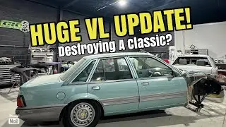 VL TURBO Back Into ACTION! ENGINE BAY SMOOTHING & REAR END OVERHAUL!  *RUINING A CLASSIC?