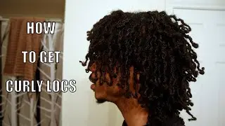 HOW TO GET CURLY LOCS + 1 YEAR AND 9 MONTHS LOC UPDATE