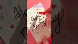 Aesthetic birthday card ideas Pt.1🌺🌺🌺 #aesthetic #cute #birthday #fypシ