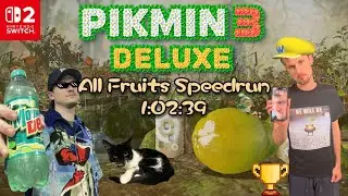 Pikmin 3 Deluxe - All Fruits Speedrun - 1:02:39 [World Record]