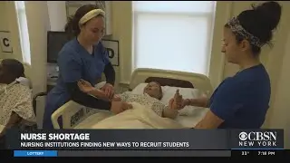 Nursing Shortage Forces Schools, Hospitals To Find New Ways To Recruit