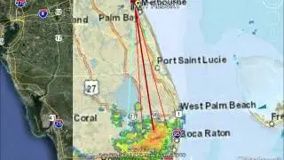Invest 92-L Sprites and Gigantic Jet