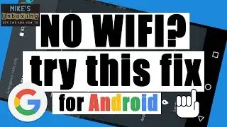 Fix NO WIFI Or Wireless Connection On Android Phones & Devices