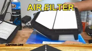 Air Filter Replacement - Holden Captiva LTZ 2.2 Diesel