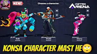 Astro Arena: Star Clash PvP Walkthrough Gameplay Part 8 - Choose Free Character (Android, iOS)
