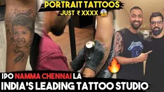 PORTRAIT TATTOO&rsquo;s at cheap price! 😱 | Alien tattoos | Celebrity tattoo studio in Chennai! | Abified