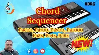 Chord Sequencer ....#korgtipsandshortcut#jojimasterkorgtips#korgpaseriesarrangerkeyboards