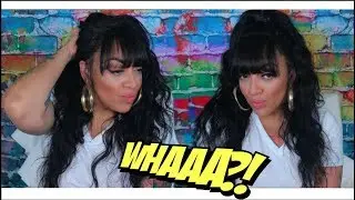 HOW TO FULL BANG ON YOUR FULL LACE WIG AFFORDABLE BEGINNER FRIENDLY wigencounters MUFFINISMYLOVERS