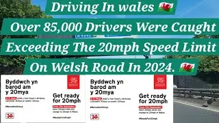 Over 85,000 Drivers Were Caught Exceeding The 20mph Speed Limit On Welsh Road In 2024. 🏴󠁧󠁢󠁷󠁬󠁳󠁿