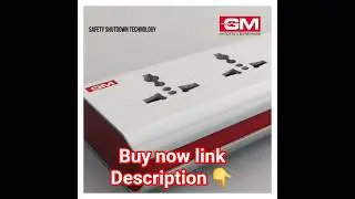 Best Extension Board for Home & Office | GM 3060 Power Strip 🔋#shots #shortvideo #shorts #myorder