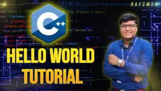 How To Run Your First Program in C++ | C++ Hello World Program Explained Step by Step For Beginners