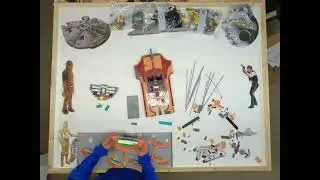 Trails Science Landspeeder Lego Build Project