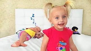 Alice and Eva and Games in the Baby room