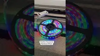 Awesome Rainbow Effects With Our New LED Strip - #ledstringlights #addressableledstrip #led #ledkit
