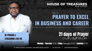 Apostle Felix Okoh - Prayer To Excel In Business And Career