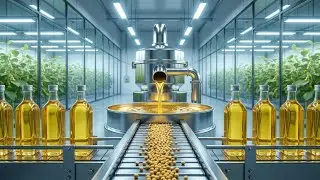 Modern Soybean Oil Manufacturing Full Industrial Production Process
