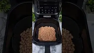 Crispy Peanut Fry in Air Fryer | 10 Min Healthy Snack Recipe