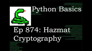 Python Basics Tutorial Cryptography Hazmat ******Warning****** || Data Encryption