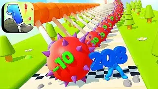 Number Run 3D ​- All Levels Gameplay Android,ios (Part 18)