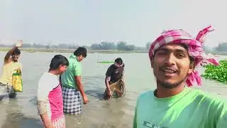 Vori Jal diye March Dhara video || net fishing vlog village boy Mr.mehebub #fishingvlog #desivlogger