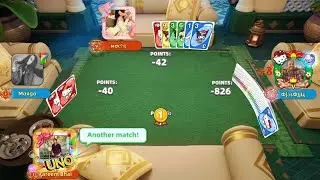 Uno mobail game || go wild x1000 with reverse +6 🥳💣 Boom 💥 Uno mobile gameplay 