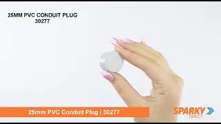 25MM PVC CONDUIT PLUG | 30277