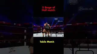 what is a 3 stages of hell match 🤔🤔?? #wwe #shorts