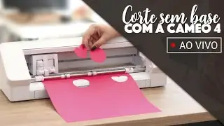 Dá para cortar papéis sem base com a Silhouette Cameo?