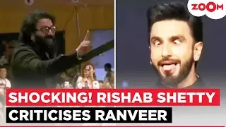 Rishab Shetty BREAKS SILENCE on Ranveer's Kantara row: 'Daiva element is SACRED, not for mockery'