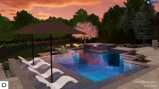 Roswell Poolscape