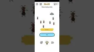 #Gaming/ How many ants (Brain out) no.31