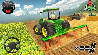Modern Tractor Farming Driving Simulator 3D - New Tractor Games - Android Gameplay
