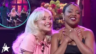 Sabrina Carpenter CRASHES Quinta Brunson’s ‘SNL’ Monologue About Being SHORT