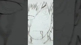 How to draw gaara blood #shorts#youtubeshorts