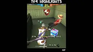 1v4 Highlights⚡| #27 | Free Fire 🔥 | #mrtamff #freefirehighlights