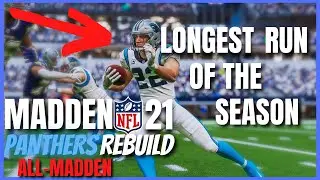 Dallas Cowboys vs Carolina Panthers [ FRANCHISE - MADDEN 21]