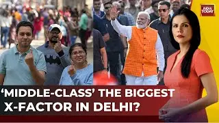 Delhi Exit Polls: Middle Class Shift: BJP's Potential Game-Changer In Delhi Elections | India Today